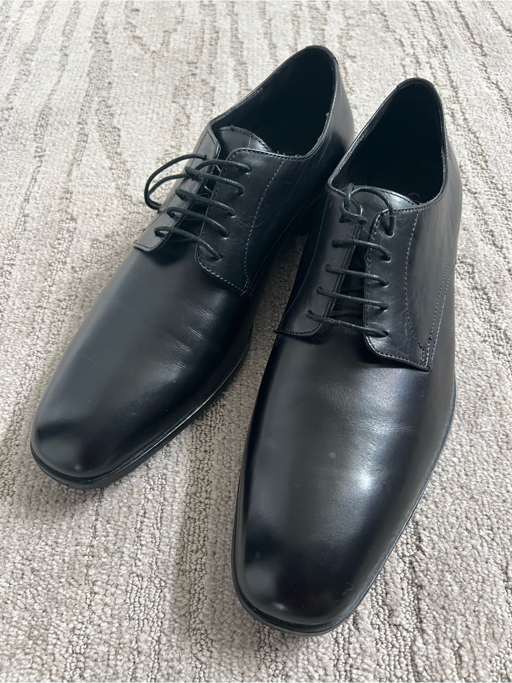 Boss Black Leather Derby Oxfords